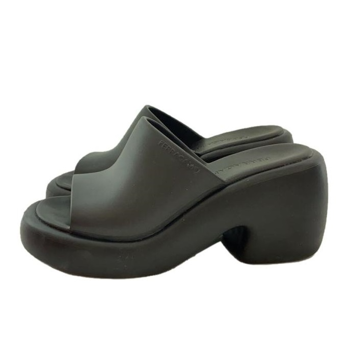 Salvatore Ferragamo Logoed Slide Sandals in Black [Size7/VG