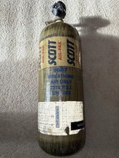 Mfg 2013 Scott SCBA 2216 PSI Firefighter 30 Min Carbon Bottle Air Tank Cylinder