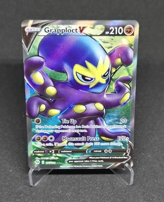 Pokémon Karte Grapploct V 032/073 Champions Path NM Full Art Englisch