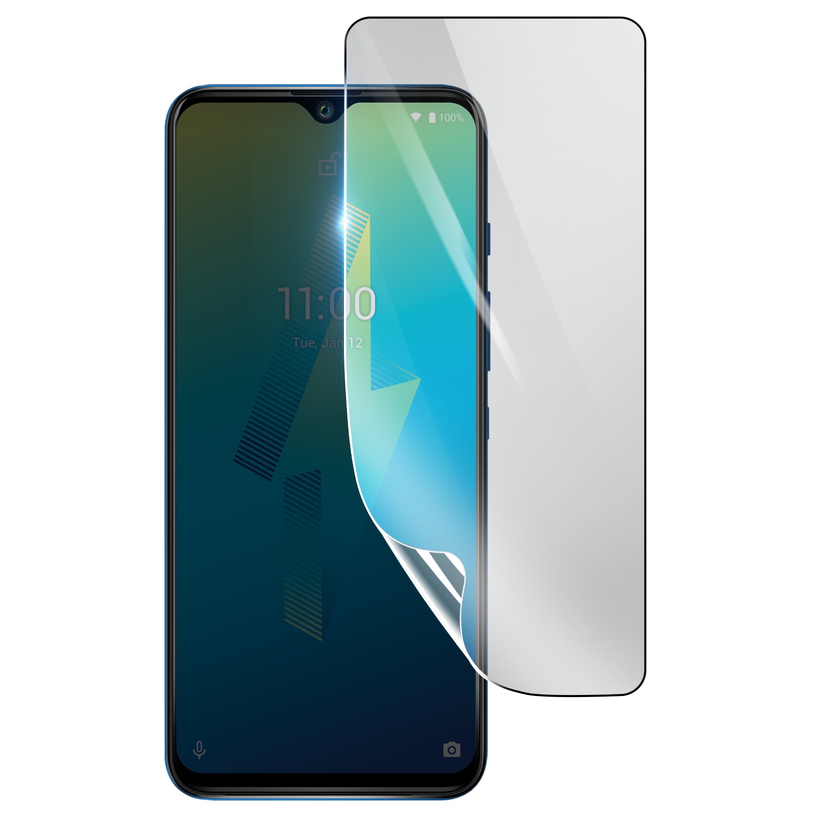 Protection écran Wiko Power U10 contre les rayures et chocs avec ce film hydrogel transparent