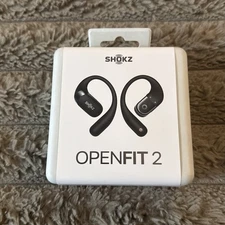 Shokz - OpenFit 2 Open-Ear True Wireless Earbuds - Black - Brand New Sealed!