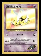 Sabrina's Abra (93) Common Unlimited Gym Challenge 093/132 HP Pokémon TCG