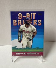 2025 Topps Series 1 Celebration - Bryce Harper 8-Bit Ballers #8B-5 Phillies