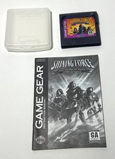 Shining Force The Sword of Hajya Sega Game Gear Original Manual Rare (Tested)