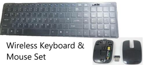 Black Wireless Keyboard with Number Pad for MacBook Pro 15-inch Mid 2010 - Picture 1 of 10