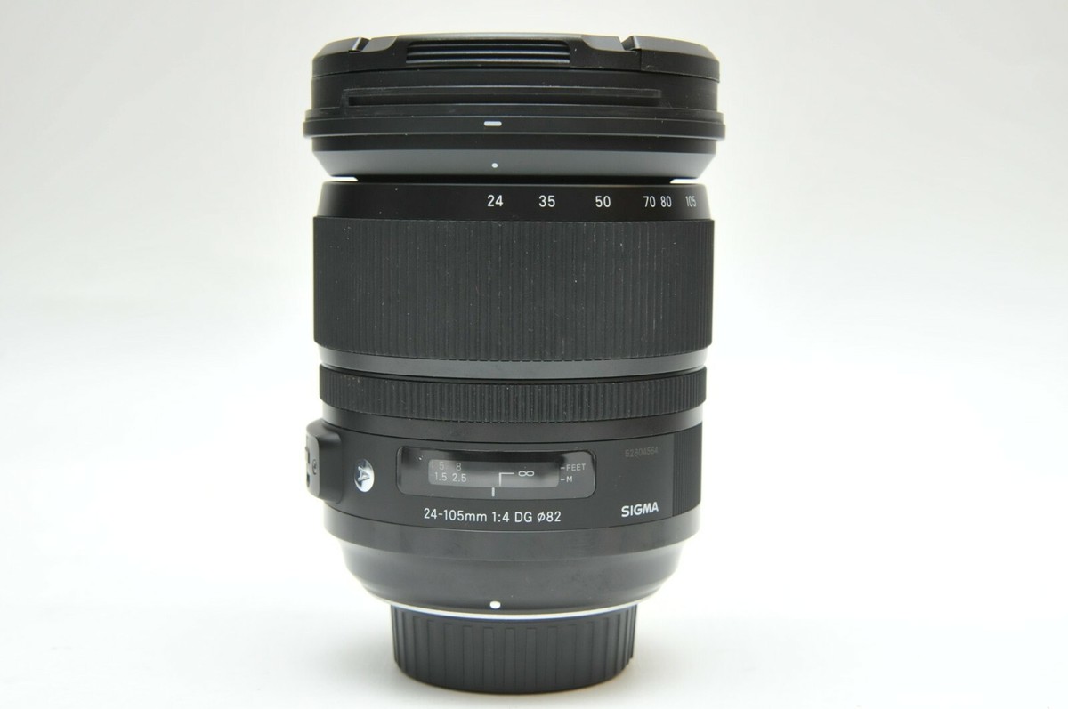 Sigma ef24-105 f4 art lens キャノン用
