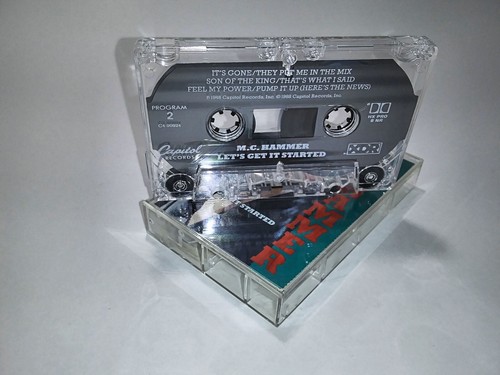 M.C. Hammer - Let's Get It Started (Cassette, 1988) (MAJOR LABEL DEBUT ALBUM) - Picture 7 of 7