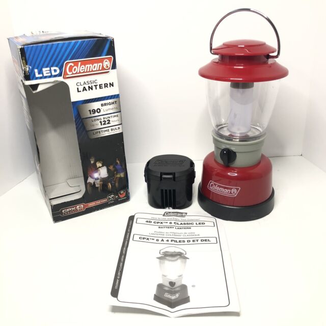 Coleman Lantern 4d Classic LED CPX MD 2000008554 for sale online | eBay