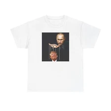 Donald Trump is Putin's Puppet Unisex Gildan Heavy Cotton Tee Unisex