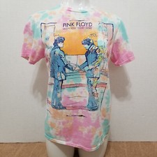 Pink Floyd shirt Medium Wish You Were Here tie-dye album artwork band merch