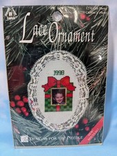 Designs For The Needle 1998 Lace Cross Stitch Ornament 1270 Gift Photo - New