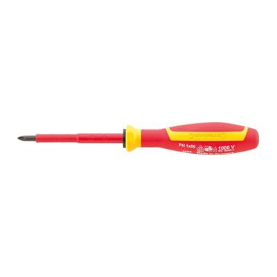 Stahlwille 46653002 4665 VDE DRALL+ PH2 x 100mm Insulated Phillips Screwdriver