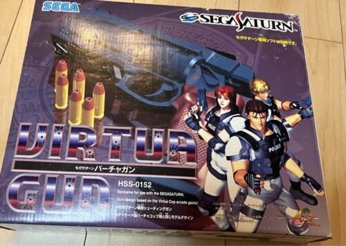 SEGA SATURN SS Virtua Gun HSS-0152 Video game merchandise from Japan SEGA USED - Picture 1 of 12