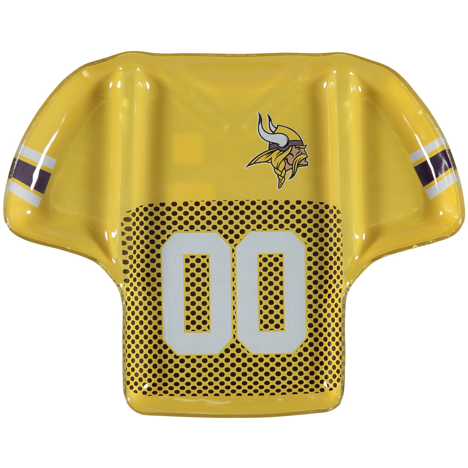 Поднос для чипсов и соуса Minnesota Vikings Glass Jersey 5290₽