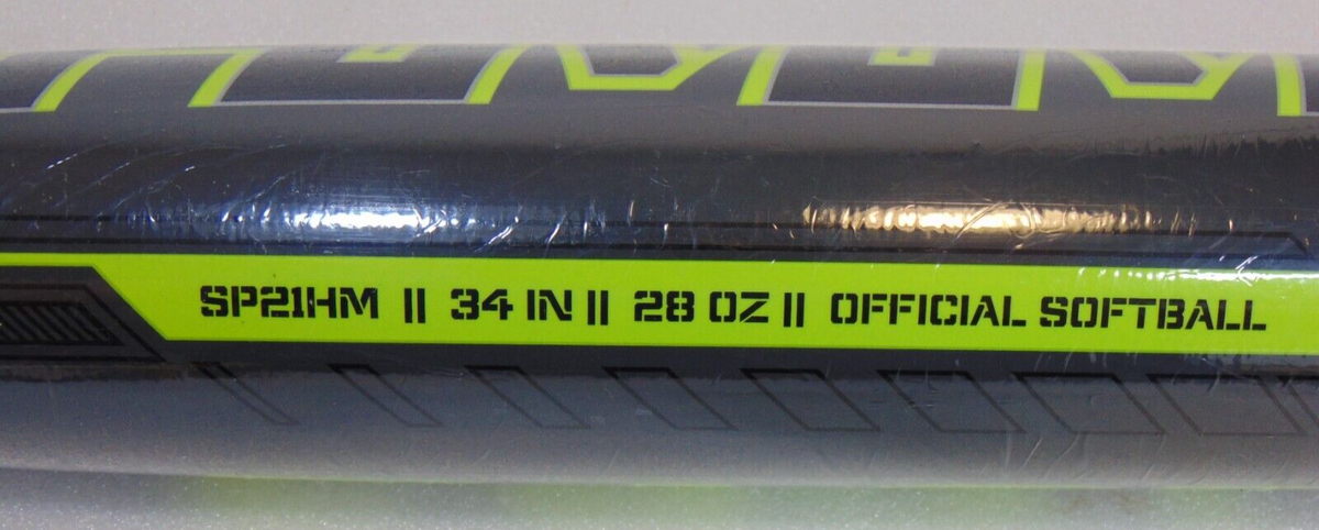 Batte de softball Easton HAMMER Slowpitch #SP21HM 33 pouces 28 oz ALX50