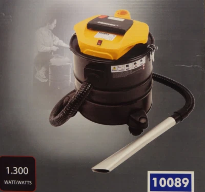 FERREX Aschesauger,Grobschmutzsauger 1300W Kamin/Ofen GAS20 5m Kabel