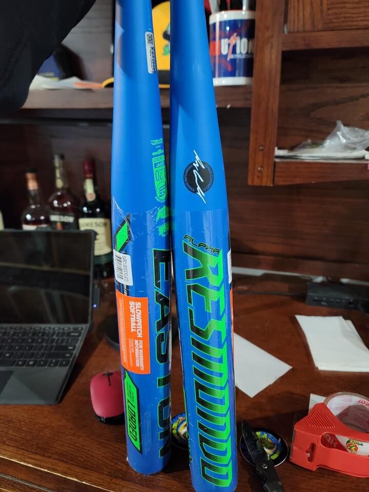2024 EASTON GREG CONNELL RESMONDO 1PIECE USSSA SLOWPITCH BAT NIW 27oz