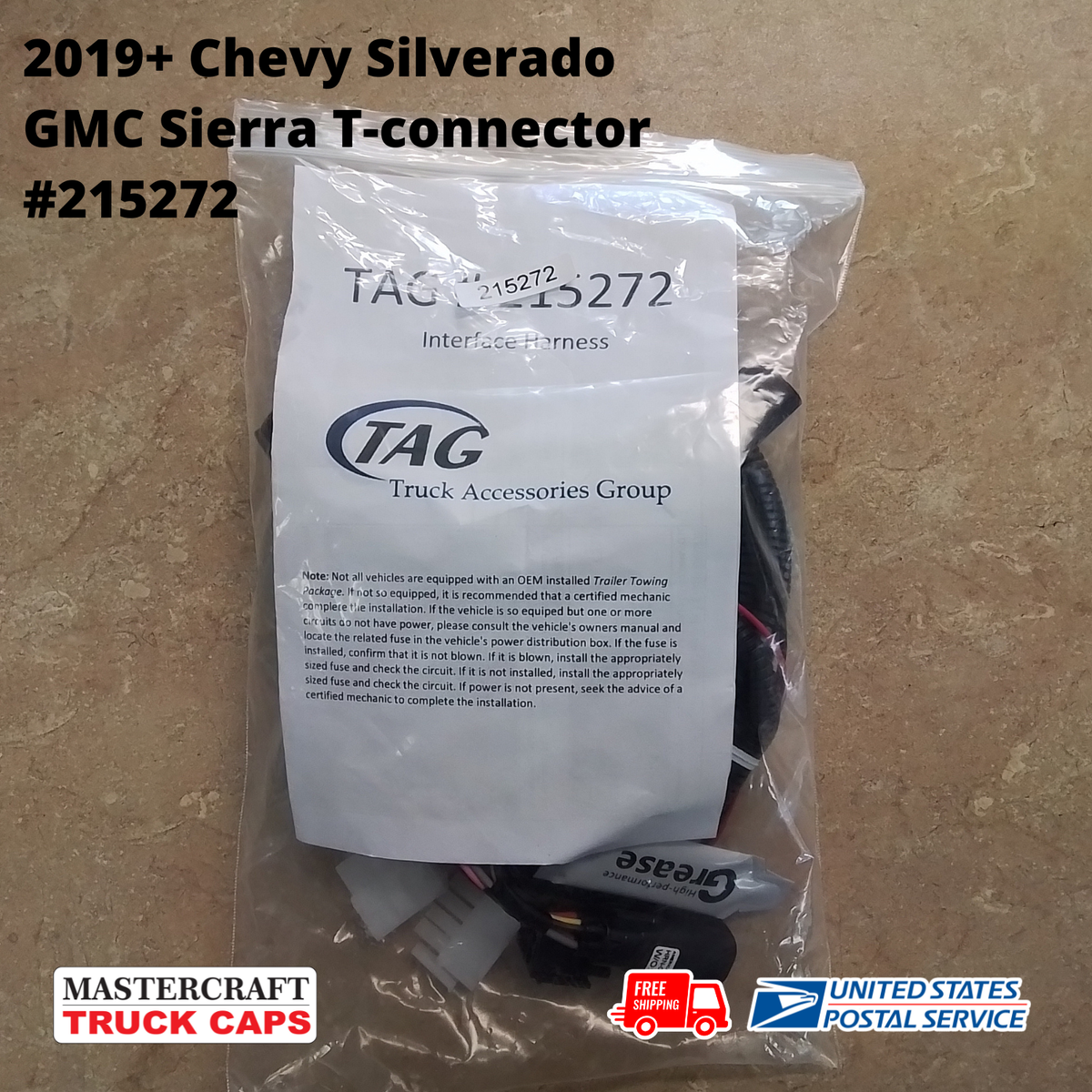即日発送 S's Select Room Chevy Silverado GMC Sierra Truck Cap Wiring T-connector LEER Part