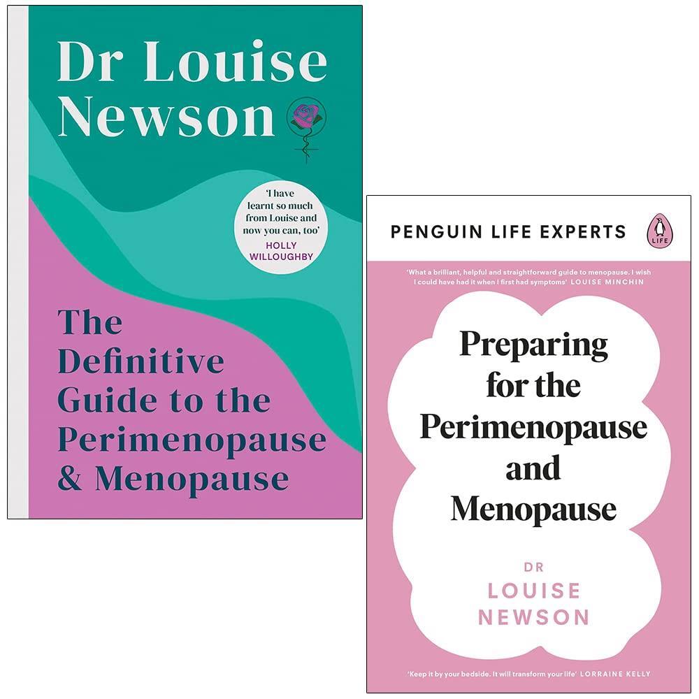 Preparing for the Perimenopause & Menopause 2 Book Set by Dr Louise Newson