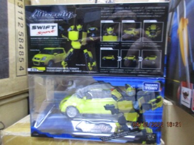 TAKARA TOMY Transformers Alternity A-03 SUZUKI SWIFT YELLOW BUMBLEBEE MISB