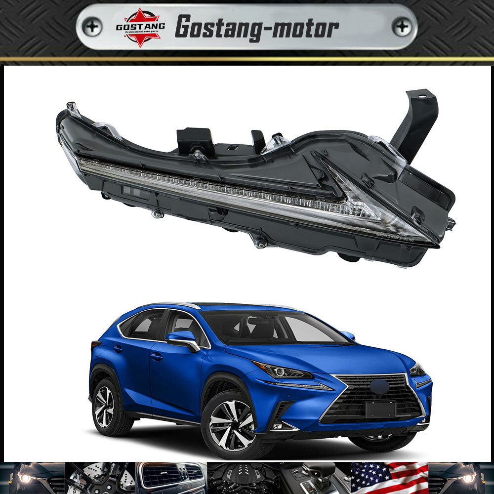 For Lexus NX 2015-2021 Front Bumper RH Passenger Right Daytime