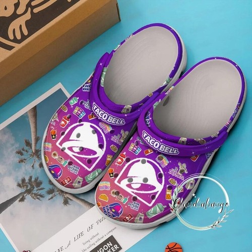 Taco Bell Slipper, Personalized Taco Bell Shoes Disney Clogs