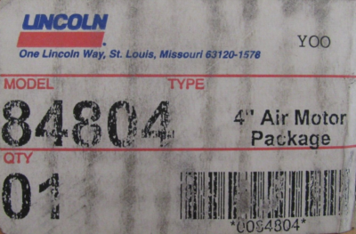 btmc NEW LINCOLN 84804 AIR MOTOR 4