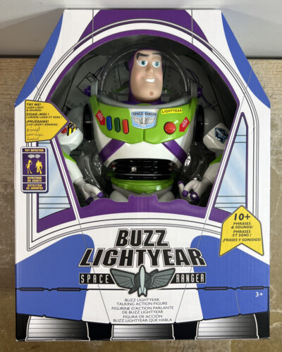 Disney Parks Toy Story 12" Buzz Lightyear Interactive Talking Action Figure NEW - Picture 1 of 4