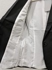 NWT H&M Black Fitted Lined Suit Blazer Jacket w/ Button Pockets Back Vent 2 — photo 10