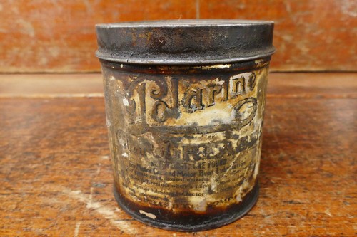 Vintage Early 1910s/1920s Polarine Cup Grease 1lb Metal Grease Oil Can ...