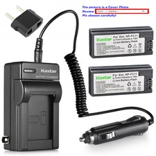 Kastar Battery AC Charger for Sony Original BC-VC10 Charger OEM NPFC11 Battery