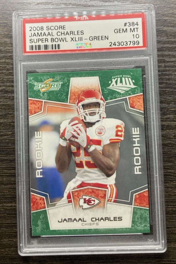 Jamaal Charles Score #384 Super Bowl XLIII-Green