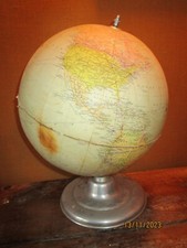Grand globe terrestre - mappemonde ancienne Taride - 1/37500000