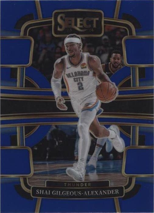 2023-24 Panini Select - Concourse Shai Gilgeous-Alexander #57 Blue