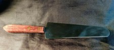 Vintage Serrated Stainless Cake and Pie Knife Server, Burns MFG. Co. Syracuse NY