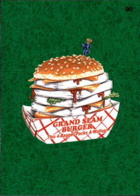 2016 Wacky Packages MLB Grass Insert/Parallel Singles (Pick Your Cards)