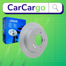 Coppia dischi freno posteriori solidi Pagid per Hyundai Sonata 2.4 2005-2010 262 mm