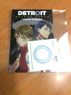 Anime NYC 2024 Detroit: Become human tattoo & promo card