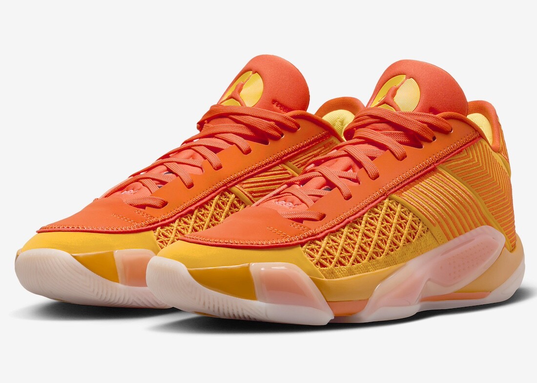 Air Jordan 38 Low 'Sunshine' Basketball Shoe FV3945-700 US Size W