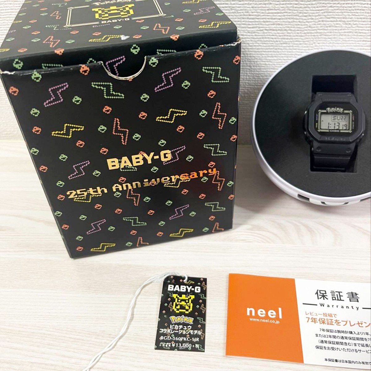 【美品】BABY-G/ベビーG ポケモン25th限定 CASIO 腕時計 Casio Watch Baby-g Pokemon 25th Anniversary Bgd560pkc-1