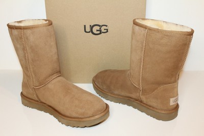 ugg classic short ii boots chestnut suede