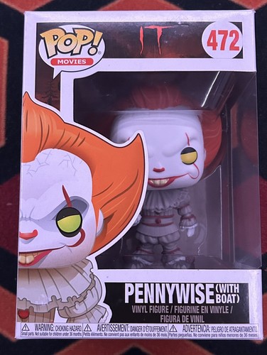 Pop! Funko Pennywise Avec Bateau Yeux Jaunes - IT - Neuf