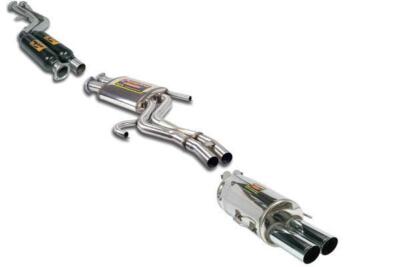 Supersprint Racinganlage inkl. VSD BMW E34 M5 3.6i-3.8i 93-95 2x76mm Race Tips