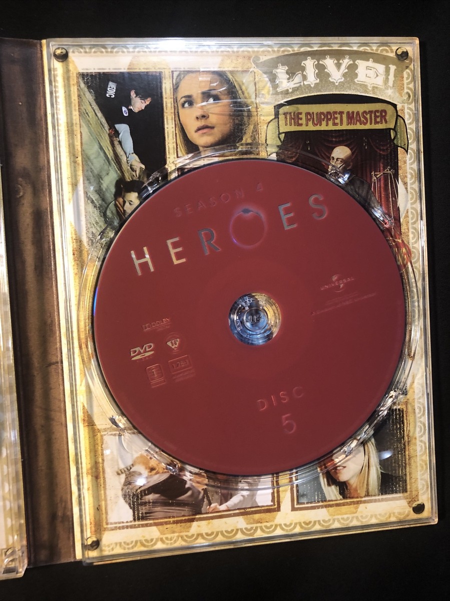 Heroes: Season 4 (DVD, 2010, 5-Disc Set) Tested Complete | eBay