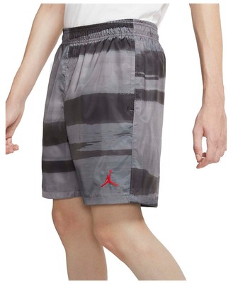 Nike Men's Jordan Legacy AJ11 Printed Active Shorts Grey Black Red Size 3XL
