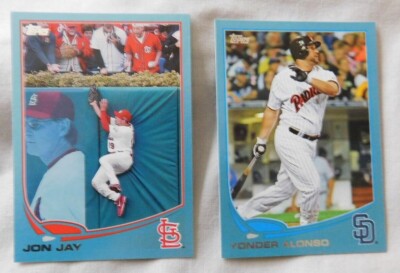 2013 Topps Blue Walmart Exclusive #221-440 Baseball Card Pick one