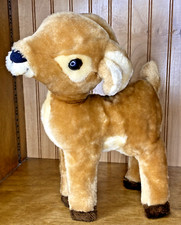 Dakin Plush Deer Stuffed Animal Vintage 1982 Brown 12"