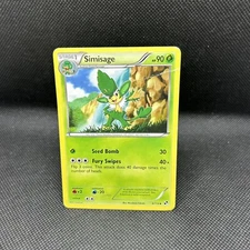 Simisage 8/114 Uncommon Black & White Pokemon Card 2011