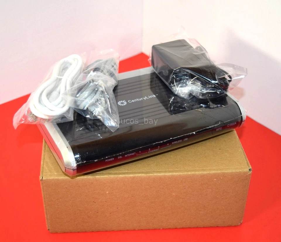 Actiontec CenturyLink C1000A 300 Mbps 4-Port Wireless N Router Gigabit Modem - Image 2 of 4