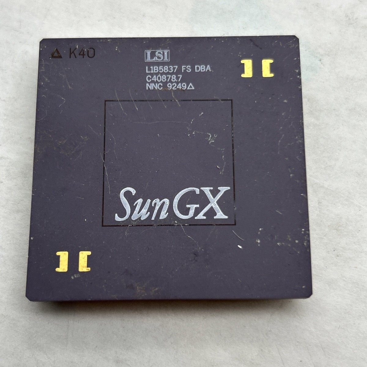 Sun Microsystems SunGX AT&T L1B5837 LSI Logic CPU Processor Board